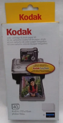 Kodak PH-40 Color Cartridge and Photo Paper Kit - Open Box - Image 1 of 4