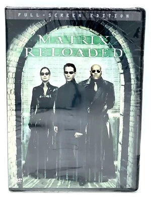 The Matrix Reloaded (Full Screen Edition) Keanu Reeves 2003 - BRAND NEW - Image 1 of 4