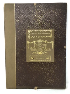The Triumphs Of Modern Art Engravings Section 3 Japan Edition 1800s - Picture 1 of 15