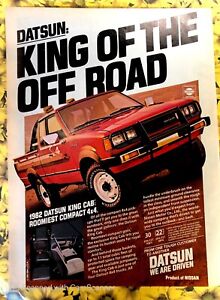 Vintage Truck Ad 1982 Magazine Full Page Advertisement King Of The Off Road 4x4
