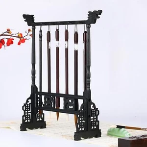 Calligraphy Pen Holder Traditional Chinese Brush Holder for Home Dorm Desk - Picture 1 of 7