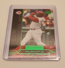 2005 Upper Deck Ud Exclusives 06/25 Green Foil Ken Griffey