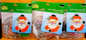 Lot 3 Kids Craft + Bake Creations Kits-Santa Christmas Ornaments-Children 8+ #5 - Picture 1 of 3