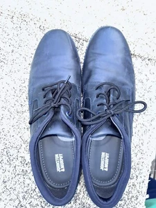 Oxford Johnston & Murphy da uomo Parsons pelle blu scuro 12 medium (D22) - Foto 1 di 7