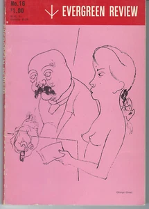 Evergreen Review, vol. 5, no. 16, Jan.-Feb 1961, Corso, Burroughs, Duncan, Grosz - Picture 1 of 1
