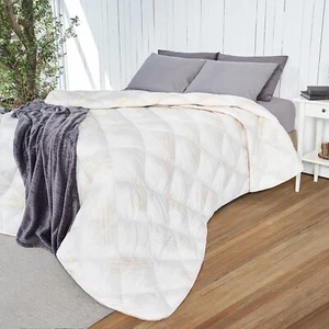 QUEEN Comforter Bamboo Duvet All-Season Blanket Soft Breathable Luxury Hotel - Picture 1 of 8