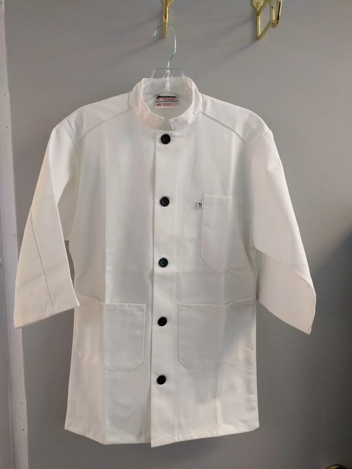 Uncommon Threads Unisex 3 Pocket 3/4 Sleeve Server Coat 0420SO ( XS ) - Image 1 of 1