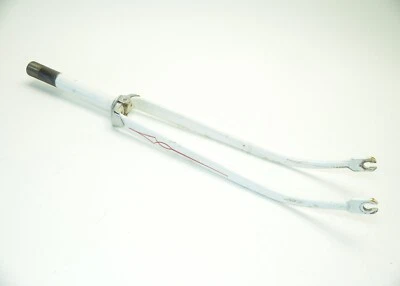 SCHWINN 1976 BICENTENNIAL BICYCLE 27" WHEEL WHITE 167MM 1" THREADED STEERER FORK - Image 1 of 4