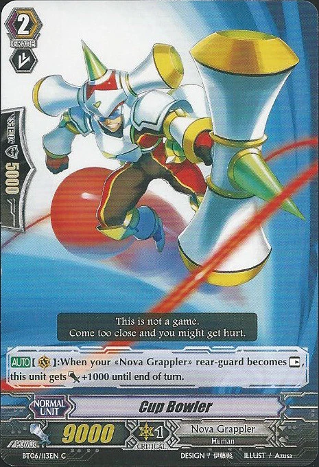 4 x Cup Bowler - BT06/113EN - C Near Mint / Mint, English - Image 1 of 1