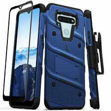 ZIZO Bolt Series for LG K51 / Reflect Case With Screen Blue/black