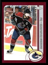 2002 Topps Chrome Refractor #32 Markus Naslund Canucks