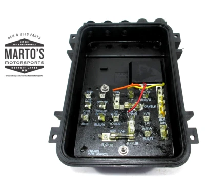 OEM POLARIS 1998-1999 SLTH 1/2 CAJA ELÉCTRICA PLACA TERMINAL REGULADOR LR Foto 1 de 4