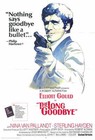 THE LONG GOODBYE Movie POSTER 27x40 B Elliott Gould Nina Van Pallandt Sterling