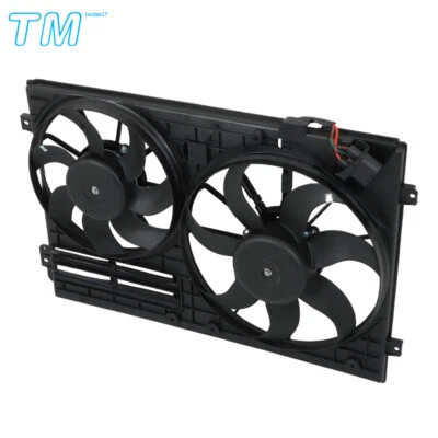 Radiator Cooling Fan 1K0959455EA For Volkswagen Passat 2006 2007-2015 VW3117106 - Image 1 of 4