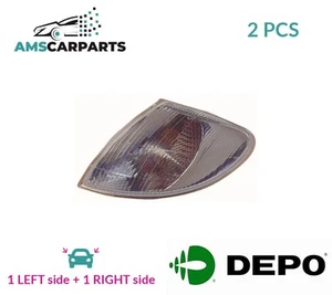 INDICATOR LIGHT BLINKER LAMP PAIR FRONT 551-1513R-AE LORO 2PCS NEW - Picture 1 of 5