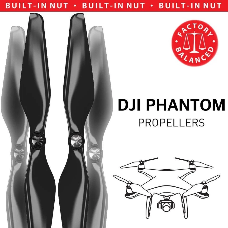 Master Airscrew 9,4x5 MR PH Propeller C Set - Schwarz - DJI Phantom 1 2 3 - Bild 1 von 1