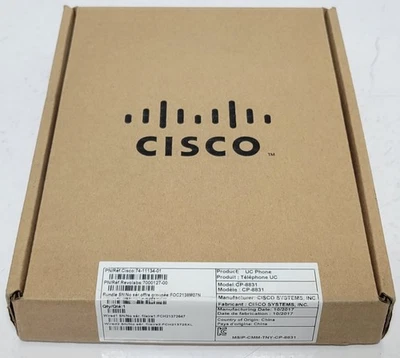 全新开箱 思科 8831 有线麦克风套件 CP-MIC-有线-S= — 第 1/3 张图片