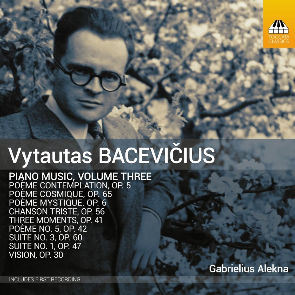 Vytautas Bacevicius Vytautas Bacevicius: Piano Music - Volume 3 (CD) Album - Bild 1 von 1