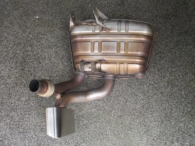 Silenciador de escape Porsche 911 997 Carrera 2005 3,6 L lado del pasajero OE Foto 1 de 4