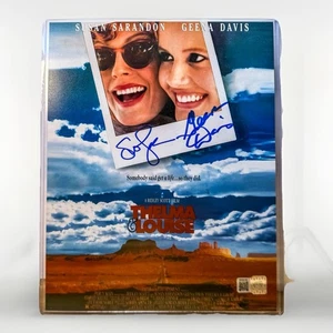 Geena Davis & Susan Sarandon signiert Thelma & Louise 11×17 Filmplakat - Bild 1 von 4