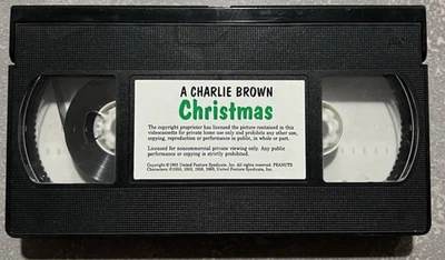 A Charlie Brown Christmas VHS Tape. No Box Foto 1 de 4