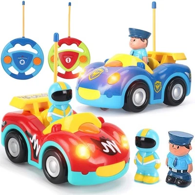 My First Cartoon RC Remote Control Cars for Toddlers Ages 1-3, Radio Control ... - Image 1 of 4