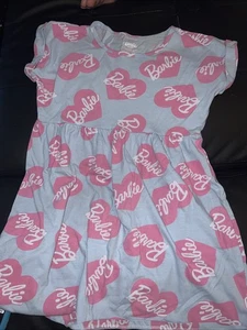 Girls Barbie Dress Size 7/8 - Picture 1 of 1