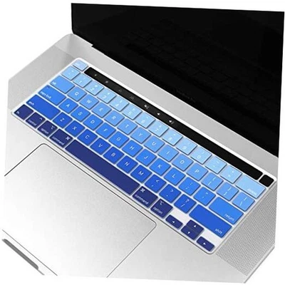  Capa teclado ultrafina para MacBook Pro 13 polegadas 2022 2021 Ombre azul - Imagem 1 de 4