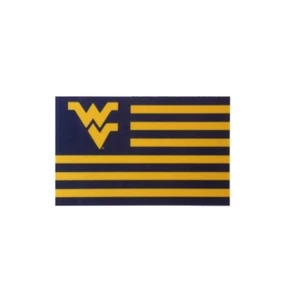 Imán de bandera WVU Spirit, 6 pulgadas - Imagen 1 de 1