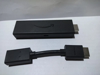 Amazon Fire Stick Media Hd Streaming Device Tested & Working w/ HDMI converter  - Image 1 of 4