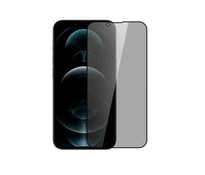 For iPhone 16 Pro Privacy Edge-To-Edge Tempered Glass Anti-Spy Screen Protector - Image 1 of 4