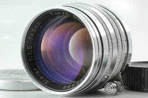 【 Rare!! EXC++++ 】 Tokyo Optical Simlar 5cm 50mm f/1.5 Lens L39 Mount from JAPAN - Picture 1 of 13