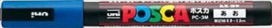 Uni Posca Acuoso Fino Pc-3m Azul Foto 1 de 1