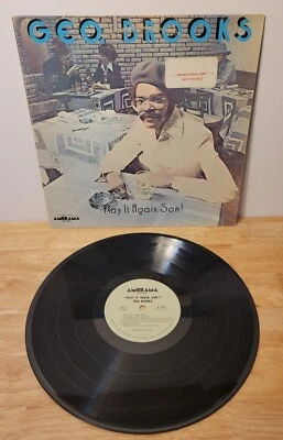 Geo Brooks Play It Again Sam Promo Sticker 1977 Amerama Records Soul Funk LP — 第 1/4 张图片