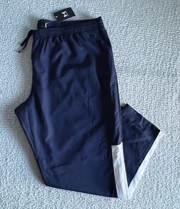 Under Armour Track Pants Men’s Sz 4XL Blue UA Vital Woven Loose Workout Training - Picture 1 of 14