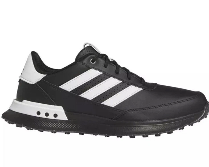 NUEVO Zapatos de golf Adidas S2G SL de cuero 24 para hombre IG8192 negros talla 12 Foto 1 de 4