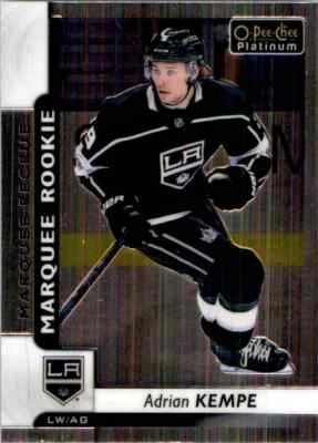 2017-18 O-Pee-Chee Platinum Marquee Rookie Adrian Kempe RC #154 - Image 1 of 2
