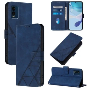 For BLU View Speed 5G Crossbody 3D Embossed Flip Leather Phone Case cover - Picture 1 of 1