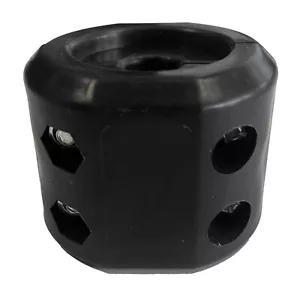 Argano Cavo Corda Gancio Stopper Line Saver Gomma Resistente ATV UTV - Foto 1 di 2