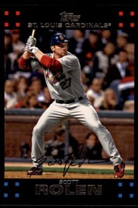 2007 Topps #85 Scott Rolen St. Louis Cardinals