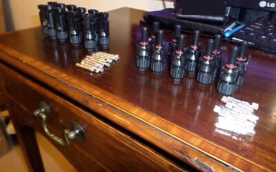 10 x PARES de conectores solares compatibles con MC4 4 mm 6 mm IP67 TUV - Rápido Reino Unido P&p - Imagen 1 de 3