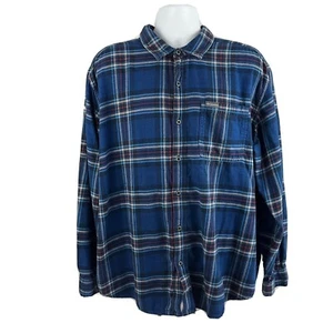 Columbia Regular Fit Men’s Flannel Shirt Size 2XL L/S Camping Button Front - Picture 1 of 7