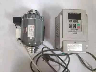 1Set 220V Motor with 1Set VFD (Variable Frequency Drive) Fits Watchmaker Lathe - Image 1 of 2