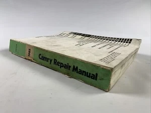 1985 Toyota Camry Repair Shop Factory Repair Manual OEM - Picture 1 of 8