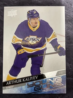 2020-21 Upper Deck Young Guns 701 Arthur Kaliyev Los Angeles Kings  - Image 1 of 2