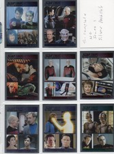STAR TREK  NEXT GENERATION SERIES 1 SILVER PARALLELS PICK 1 AT BID PRICE