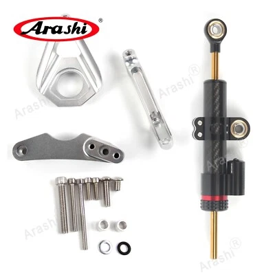 For Suzuki GSXR600 GSXR750 2001-2005 K2 Steering Stabilizer Damper and Brackets - Image 1 of 4
