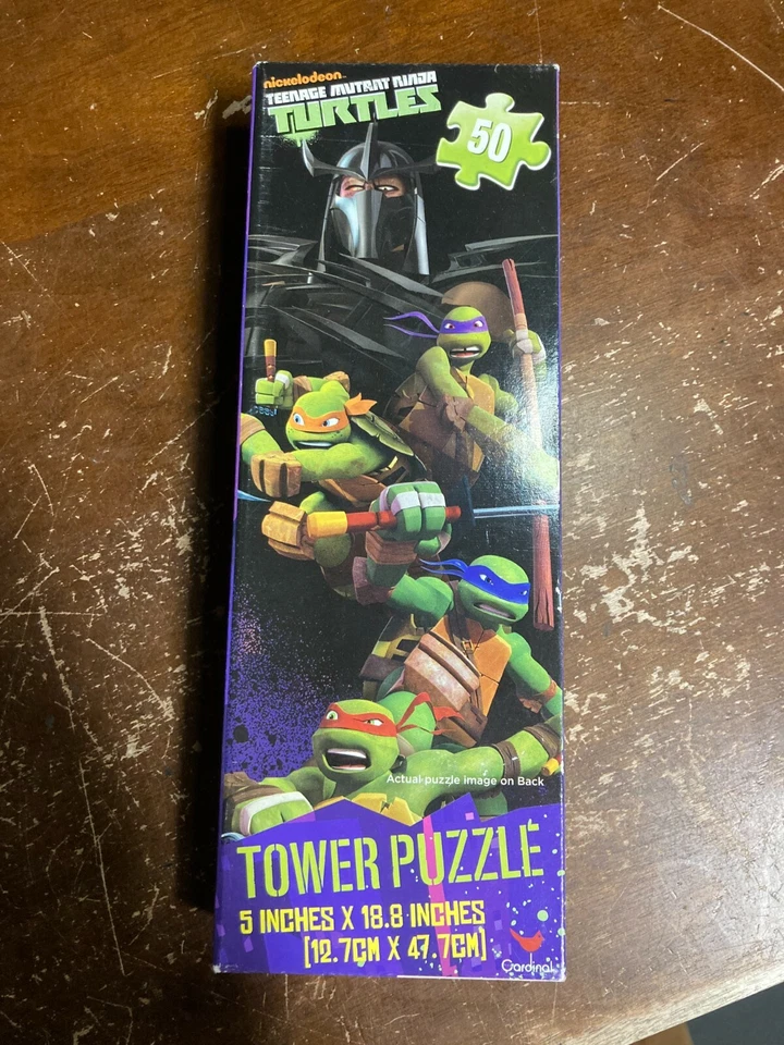 Nickelodeon Teenage Mutant Ninja Turtles 50 PC Tower Puzzle Cardinal 15x19 Inch