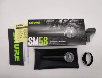 SM58LC Vocal Microphone Shure Vocal Microphone Dynamic Fast Free Shipping New - Image 1 of 4