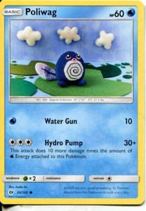 Tarjeta de JCC Pokemon Sol y Luna 030/149. Poliwag - Imagen 1 de 1